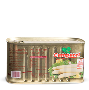 Esparrago Camporel 6/8 frts Lata 1 kg - Extra XL -