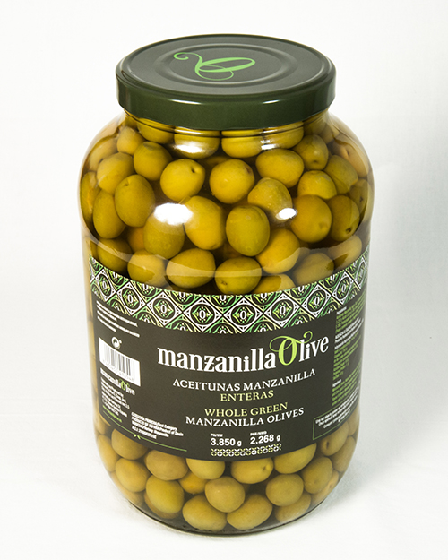 Aceituna Manzanilla MO Galón Vidrio