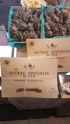 OSTRA RIZADA 10/12 POR KG DEL DELTA CAJA 24 UDS