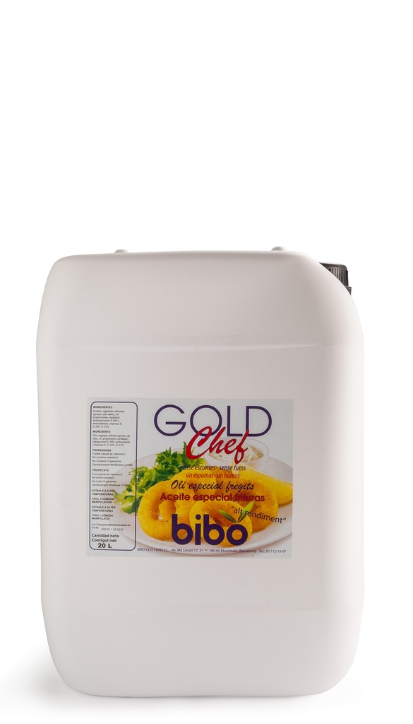 Fritura BIBO Gold Cheff 20L