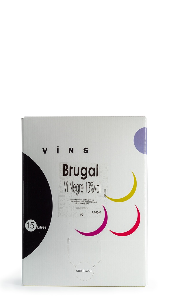 VI TAULA Brugal Tinto (13º) Bag in Box 15