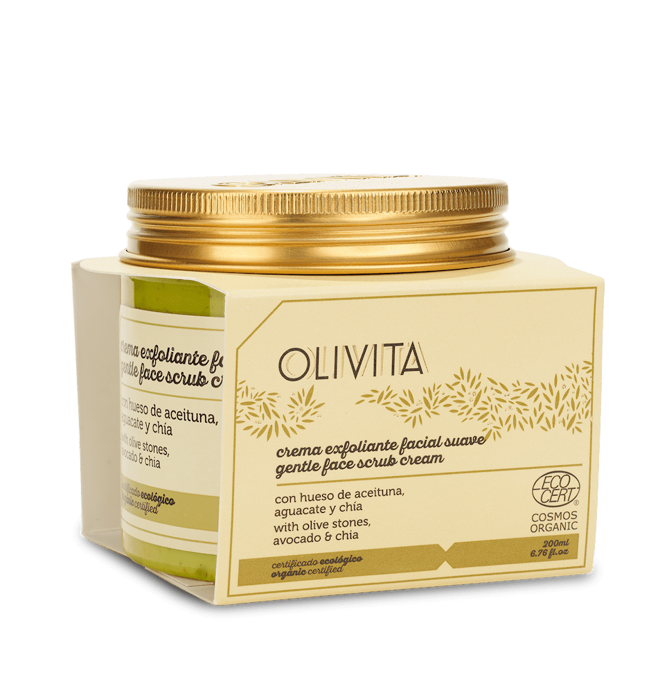 COSMETICA CREMA EXFOLIANTE FACIAL OLIVITA COSMOS