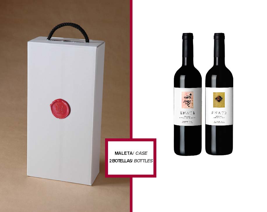 Estuche para 2 BOT CARTON Enate