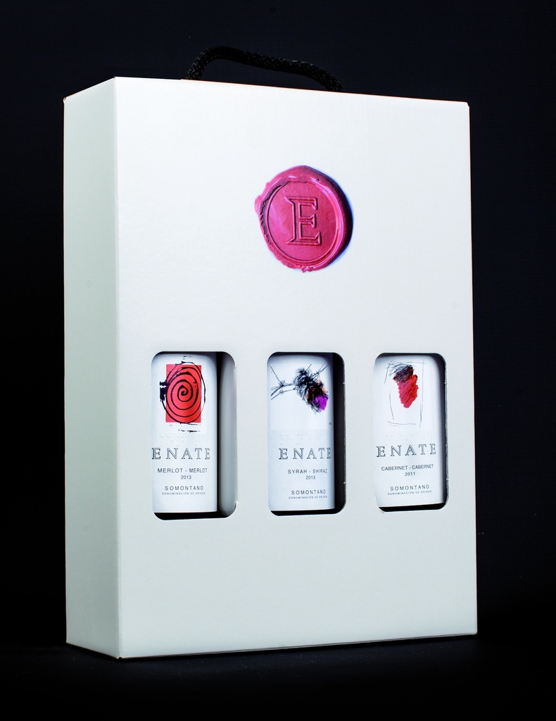Estuche para 3 BOT CARTON Enate