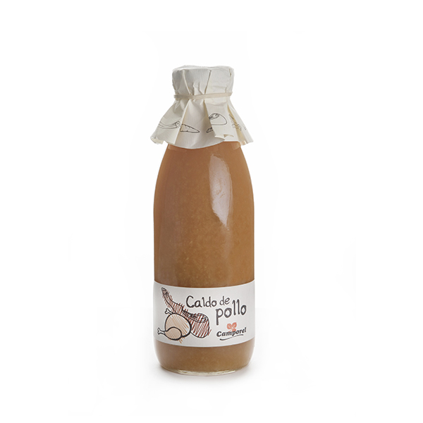 Caldo de Pollo Camporel 1 L