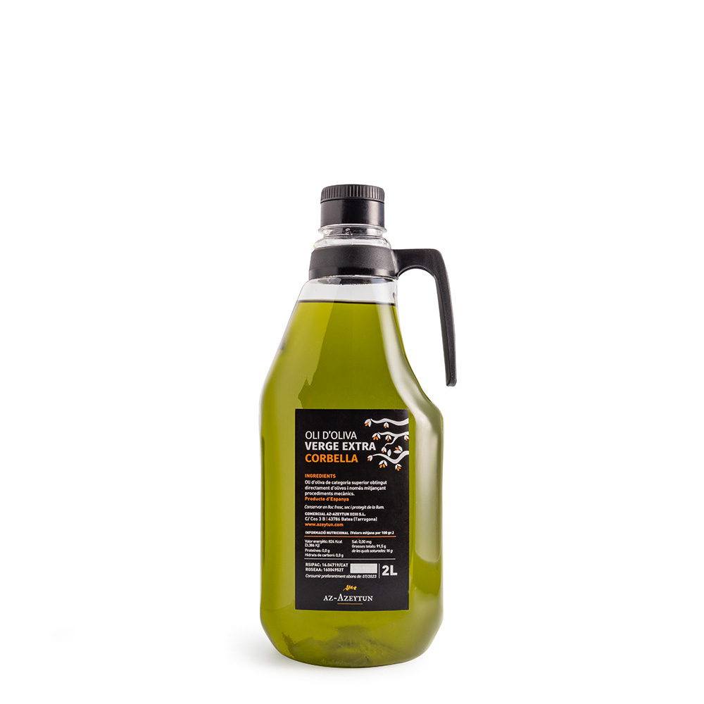 AOVE Virgen Extra Corbella Az Azeytun PET 2l