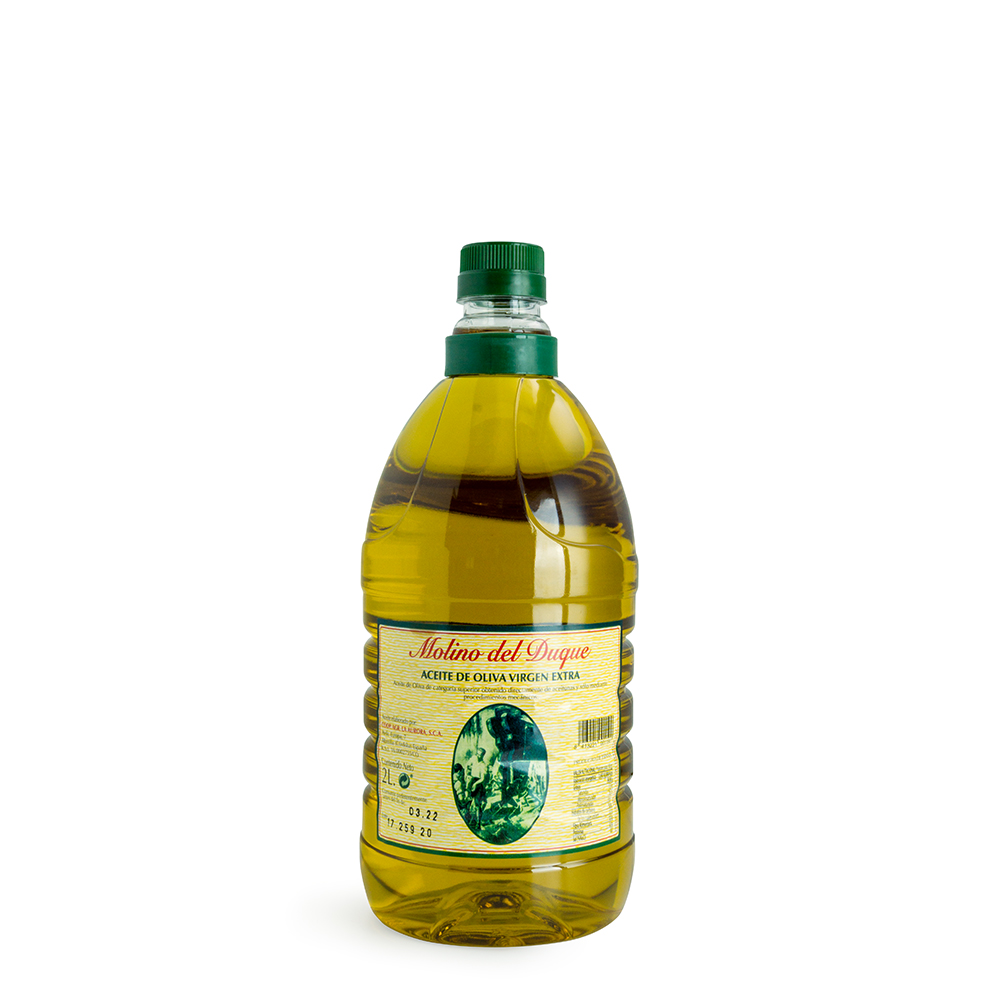 AOVE Aceite de Oliva Virgen Extra Molino del Duque PET 2 L