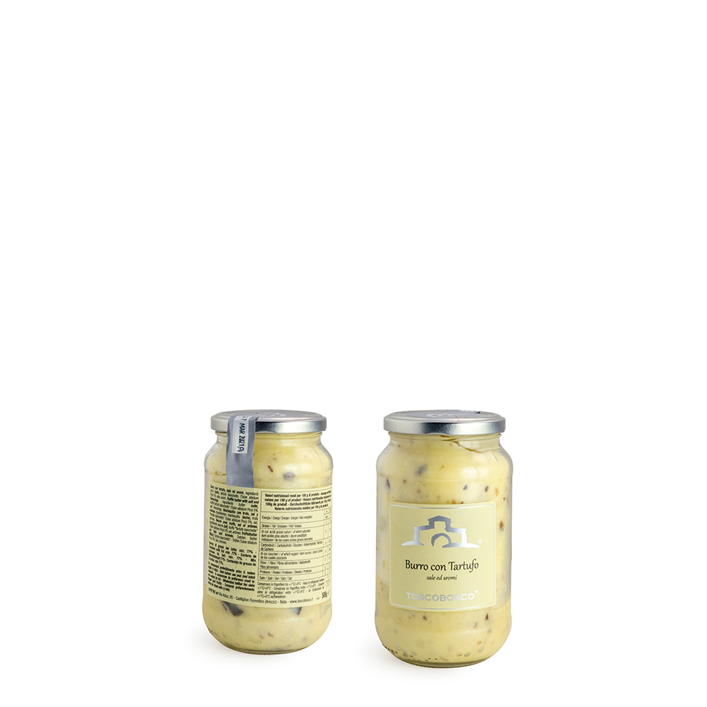 Mantequilla de Trufa Blanca fresca y natural 500 grs