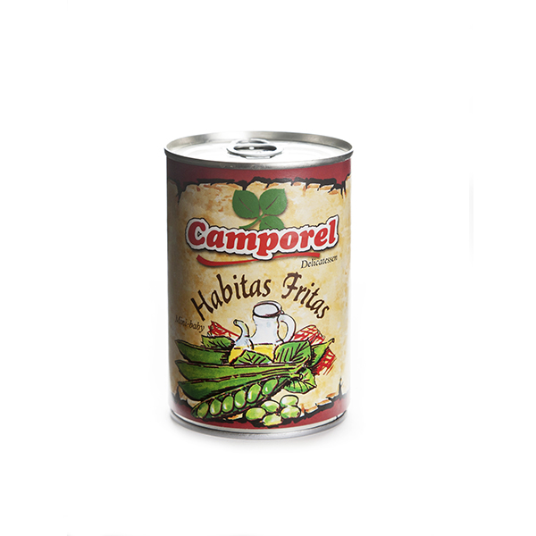 Habitas fritas Camporel Lata 425 grs
