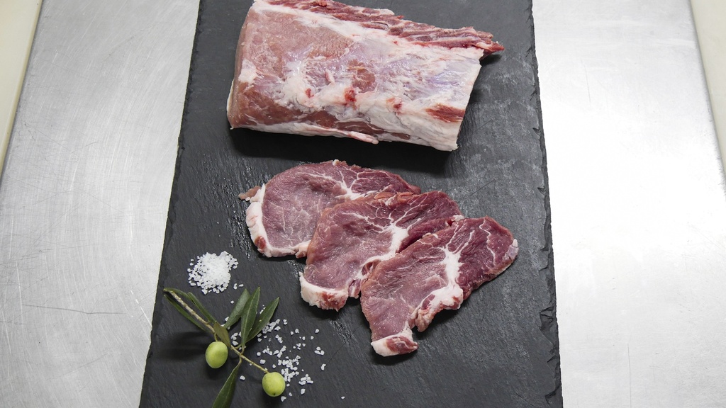 Caña de lomo fresca de cerdo Raza Ral d´Avinyó  kg