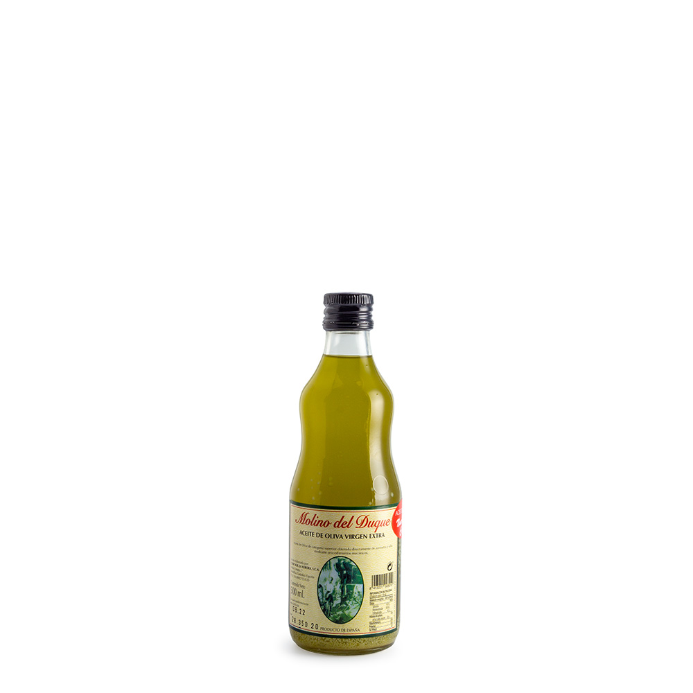 AOVE Sin Filtrar Virgen Extra Molino Del Duque Vidrio 500 ml