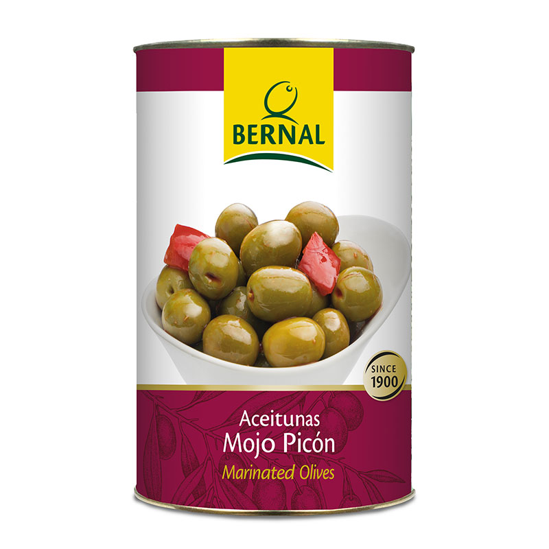 Chupadedos aceituna Bernal Lata 2,5 kg