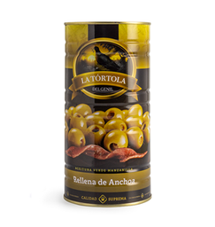 Aceitunas Rellena Anchoa La tortola Lata 700 grs