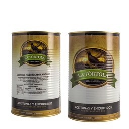 Aceitunas Pelotin La Tórtola Lata 2,5 kg