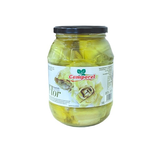 Alcachofa Flor ent. bla. Tudela Camporel Frasco 1l