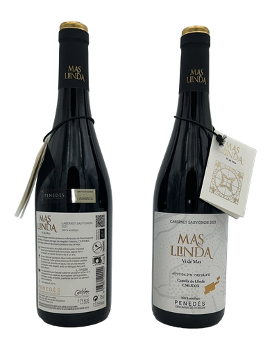 Mas Llindà Cabernet, vi de finca